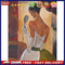 Women Singer Wear Dress Paint By Number Frameless Hand Painted Oil Picture DIY