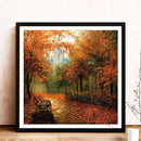 Autumn Maples 5D DIY Full Round Drill Painting Embroidery Kits Needlework G