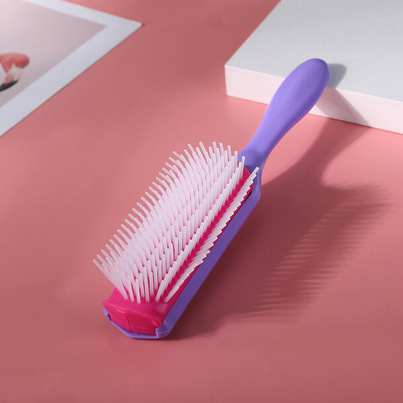 Rib Comb Edge Brush Set Double-Headed Eyebrow Brushes Hair Styling Tools