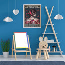 5D DIY Girl Back Full Round Drill Mosaic Diamond Painting Kit Wall Decor Crafts