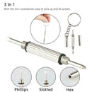 1*Eye Glasses Repair Tool Screw Nose Pad Nut Optical For Eyeglass Kit I7W0