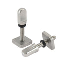 2pcs Stainless Steel Boat Surfboard Tailfin Screws Longboard Sliding Fin S
