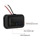 Dual Socket Usb Car Charger 12v/24v 3.1A 4.8A USB Charging Power For Car C1V3