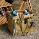 Large Capacity Camping Folding Handbag Outdoor Tool Storage Bag Firewood Pa