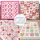 Valentine Quilting Ruler Template Set Multifunctional Heart Cutting Template: