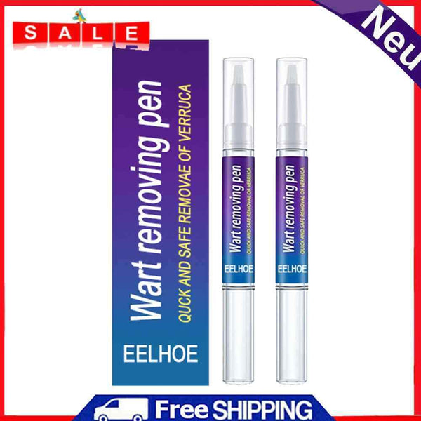 2pcs Wart Remover Skin Tag Pen Safe Herbal Ingredients Medicine Ointment Tools