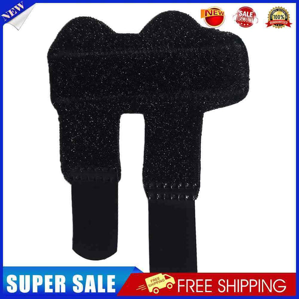 Finger Brace Support Hand Splint Fix Protector for Arthritis Joint (Black)