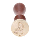Copper Head Wax Sealing Stamp DIY Envelope Card Decor Seal with Handle(F45)
