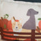 20" Isaac Mizrahi Fall Corgi Dachshund Golden Retriever Dog Lumbar Throw Pillow