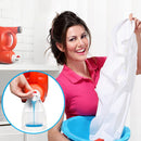 2pcs Laundry Detergent Holder Stand Foldable Drip Catcher Detergent Dispenser