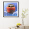 Big-eyed Owl Frameless Picture Oil Paint By Numbers Hand Painted Picture Decor