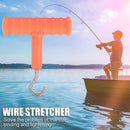 ABS Grip+Stainless Steel Knot Hook Carp Fish Knot Puller Rig Making Rig Terminal