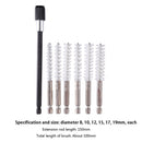 Portable Hex Shank Stainless Steel Wire Twisted Brush for Drill Impact Driv
