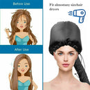1pc Women Soft Hair Drying Salon Cap Bonnet Hood Hat Blow Dryer Hat Attachment