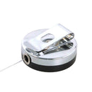 steel Tool Belt Retractable Key Recoil Ring Pull Chain Clip Keys B3J7