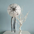 Halloween White Spider Paper Lanterns Reusable for Ghost Festival Items (30