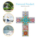 DIY Diamond Painting Cross Pendant Acrylic Hanging Wall Home Decor (ZT101) Newly