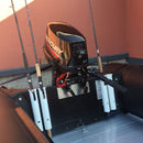 Plastic Fishing Rod Barrel Holder Vertical Inserting Pole Tube Stand Suppor