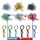 120pcs Bodyshell R Clip Pins for 1/8 1/10 1/12 Traxxas Axial RC Crawler Car
