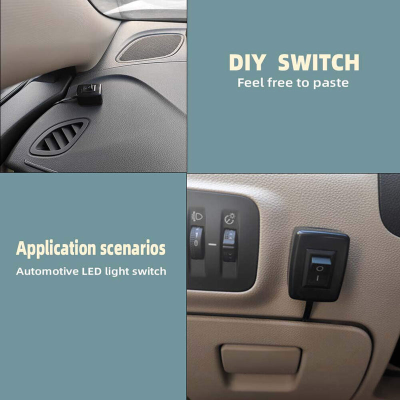 Momentary/Rocker Trigger Switch Car Horn Button Switch Auto Interior Accessor