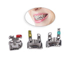 Dental Metal Ceramic Bracket 3-4-5 Hooks Orthodontic Treatment Oral Care Newly