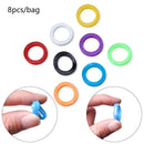 Organizer  Silicone Keyring Rings  Key Cap Covers  Key Case  Topper Key Holder