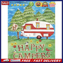 5D Full Round Drill Drawing Picture Camping Bus Diamond Painting Room Ornamen
