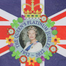 Fabric Union Jack Flag Bunting Flags Hand Waving Flags Queen's Platinum Jubilee