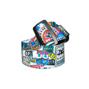 For DJI FPV flight video glasses V2 graffiti headband fixed strap adjustable