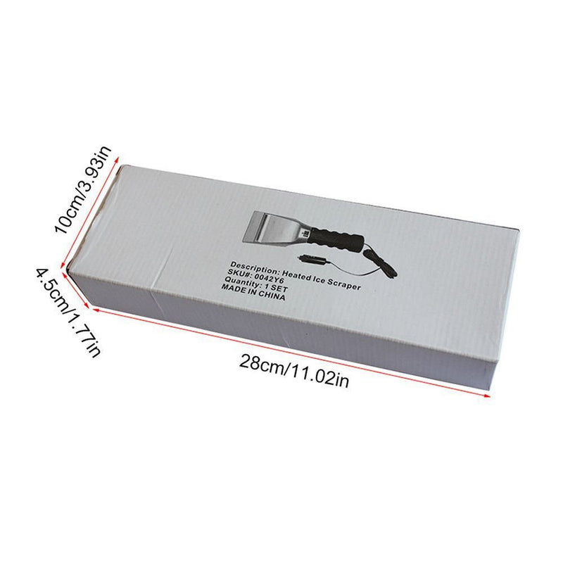 Deicing shovel Dual purpose 12V Car snow shovel Snow brush Heating Ice Scraper