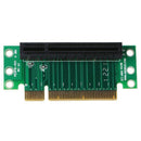 PCI Express 8X Riser Card 90° Right Angle Riser Adapter Card Converter 1U/2U`