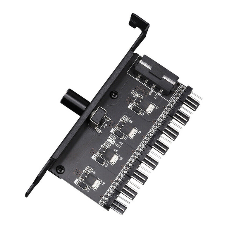 Universal Computer Regulator CPU Hub Splitter Cooler 3pin/4pin Variable Newly