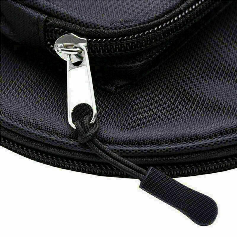 1pcs Schwarz Reißverschlußanhänger Puller Kabel Reißverschlusszipper, E9S6 A6F5