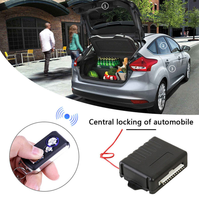 Car Remote Central Door Lock Kit Universal Keyless Entry Alarm System 410/T219