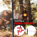Adjustable Light Pole & Desk Clip Suitable for Hiking Travel Picnic Fishing