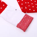 Girls Cartoon Socks Cotton Baby Child Knee High Long Stockings (White Bear