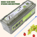 Cling Film Dispenser Holder Cutter Food Wrap Kitchen Foil Food Plastic Wrap ~