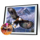 5D DIY Full Drill Diamond Painting Eagle Wings Cross Stitch Kit (30x40cm) Newly