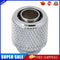 G1/4 External Thread for 9.5 X 12.7 mm PC Water Cooling System Tube(Flat)