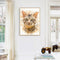 Cat Oil Paint By Numbers DIY Handpainted on Canvas Wall Art Picture Crafts