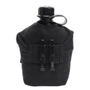 Portable Outdoor Hiking Camping Digital Kettle Bottle with Lunch Box(Black)