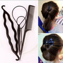 Accessories Beauty Bun Maker Donut Stick  Braid Clip Hair Twist Styling Tools