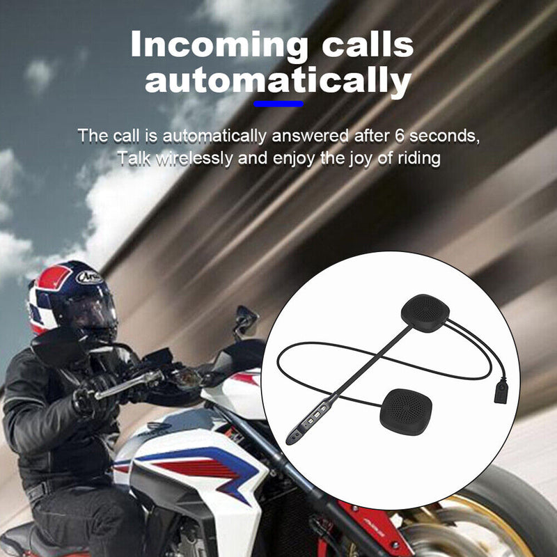 T2 Replacement Wireless Bluetooth-compatible 5.0 Motorcycle Helmet Headset Newly