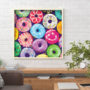 Diamond Painting 5D DIY Colored Donuts Full Round Drill Rhinestones Picture
