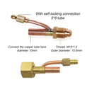 for TIG Welding Torch Split Connector 10mm One-piece Connector Lower Joint