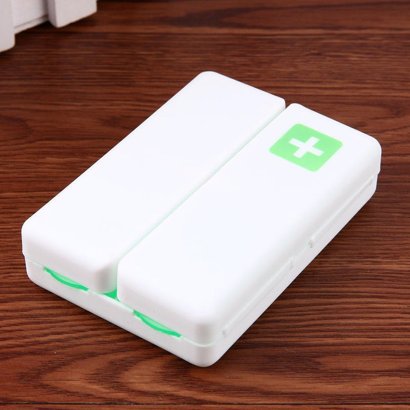 Foldable Pill Box Drug Tablet Storage Travel Case Holder 7 Days Pill Box