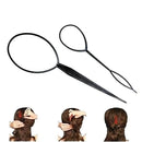 Ponytail Creator Topsy Tail Braid Hair Styling Maker Tool Loop K2M9