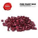 Fire Paint Sealing Wax Tablet Lacquer Seal Pill Envelope Decor (Purple Red)