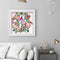 Diamond Painting Partial Special Drill Birds and Flowers Picture of Rhinest