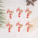 Making Christmas Charms Xmas Tree Hanging Assorted Shapes Enamel Pendants